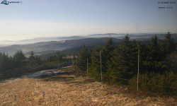 Lysá hora, pohled na západ