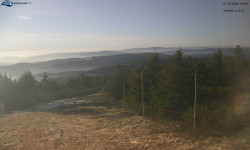 Lysá hora, pohled na západ