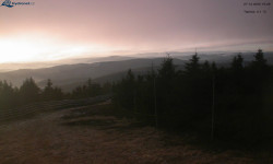 Lysá hora, pohled na západ