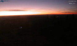 Lysá hora, pohled na západ