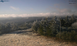 Lysá hora, pohled na západ