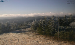 Lysá hora, pohled na západ