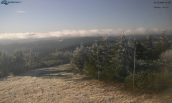 Lysá hora, pohled na západ