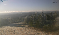 Lysá hora, pohled na západ