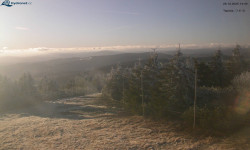 Lysá hora, pohled na západ