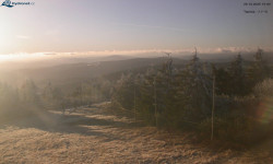 Lysá hora, pohled na západ