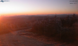 Lysá hora, pohled na západ