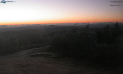 Lysá hora, pohled na západ