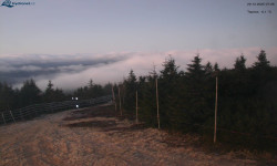 Lysá hora, pohled na západ