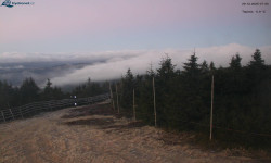 Lysá hora, pohled na západ