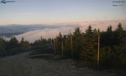 Lysá hora, pohled na západ