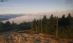 Lysá hora, pohled na západ