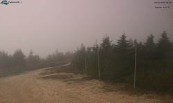 Lysá hora, pohled na západ