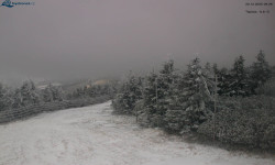 Lysá hora, pohled na západ