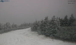 Lysá hora, pohled na západ