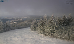 Lysá hora, pohled na západ
