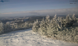 Lysá hora, pohled na západ