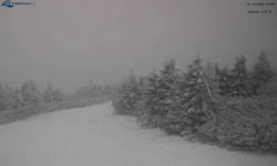 Lysá hora, pohled na západ