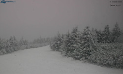 Lysá hora, pohled na západ