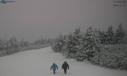 Lysá hora, pohled na západ