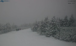 Lysá hora, pohled na západ