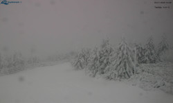 Lysá hora, pohled na západ