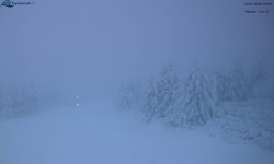 Lysá hora, pohled na západ