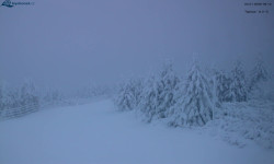 Lysá hora, pohled na západ