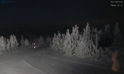 Lysá hora, pohled na západ