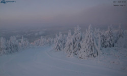 Lysá hora, pohled na západ