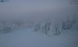 Lysá hora, pohled na západ