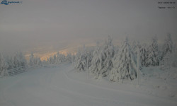 Lysá hora, pohled na západ