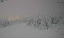 Lysá hora, pohled na západ