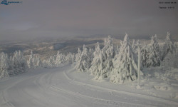 Lysá hora, pohled na západ