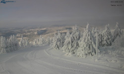 Lysá hora, pohled na západ