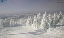 Lysá hora, pohled na západ