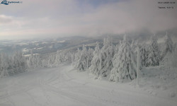Lysá hora, pohled na západ