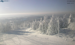 Lysá hora, pohled na západ