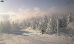 Lysá hora, pohled na západ