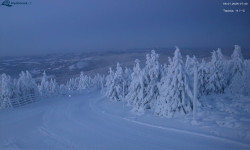 Lysá hora, pohled na západ