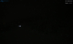 Město Rokytnice nad Jizerou - Lysá hora, pohled na západ - 7.1.2026 v 02:03 Město Rokytnice nad Jizerou - Lysá hora, pohled na západ - 7.1.2026 v 02:03