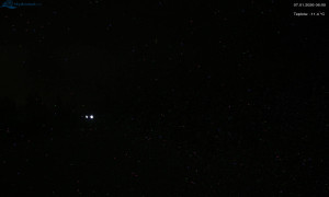 Město Rokytnice nad Jizerou - Lysá hora, pohled na západ - 7.1.2026 v 06:03 Město Rokytnice nad Jizerou - Lysá hora, pohled na západ - 7.1.2026 v 06:03