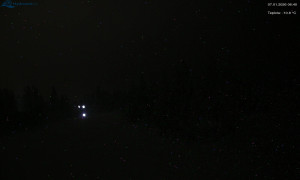 Město Rokytnice nad Jizerou - Lysá hora, pohled na západ - 7.1.2026 v 06:45 Město Rokytnice nad Jizerou - Lysá hora, pohled na západ - 7.1.2026 v 06:45