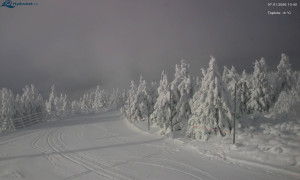 Město Rokytnice nad Jizerou - Lysá hora, pohled na západ - 7.1.2026 v 10:45 Město Rokytnice nad Jizerou - Lysá hora, pohled na západ - 7.1.2026 v 10:45