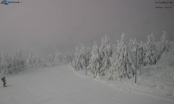 Lysá hora, pohled na západ