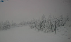 Lysá hora, pohled na západ