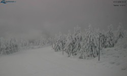 Lysá hora, pohled na západ