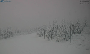 Město Rokytnice nad Jizerou - Lysá hora, pohled na západ - 7.1.2026 v 13:31 Město Rokytnice nad Jizerou - Lysá hora, pohled na západ - 7.1.2026 v 13:31