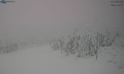 Lysá hora, pohled na západ