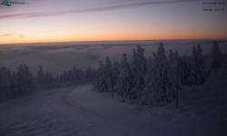 Lysá hora, pohled na západ